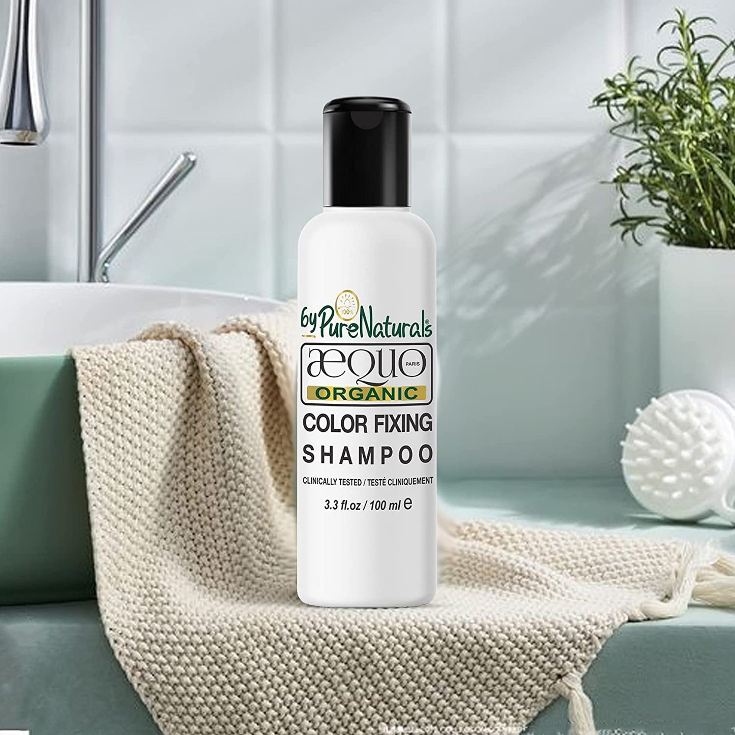 Aequo Organic Hair Color Fixing Shampoo, 100Ml