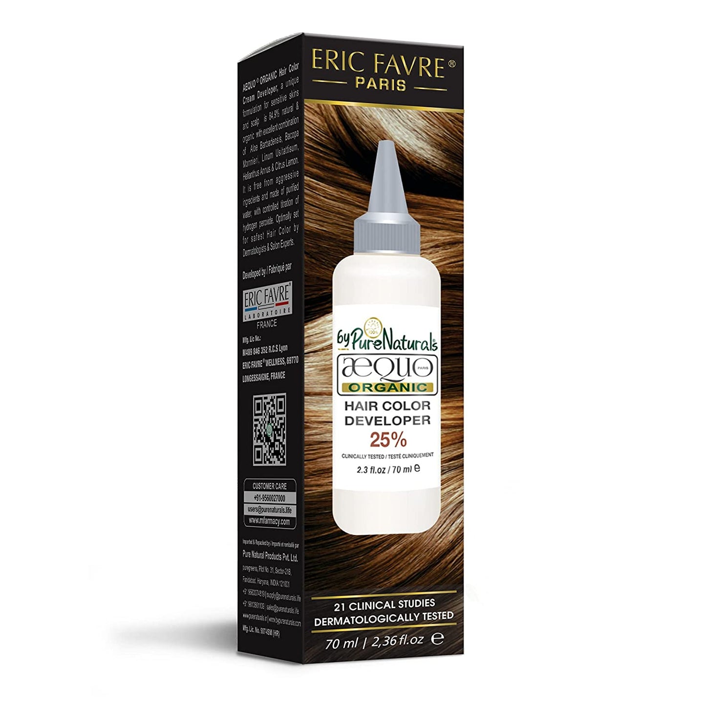 Aequo Organic Hair Cream Developer, 70ML