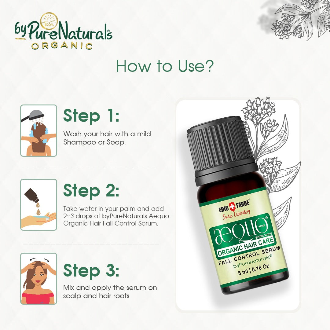 Aequo Organic Hair Fall Control Serum