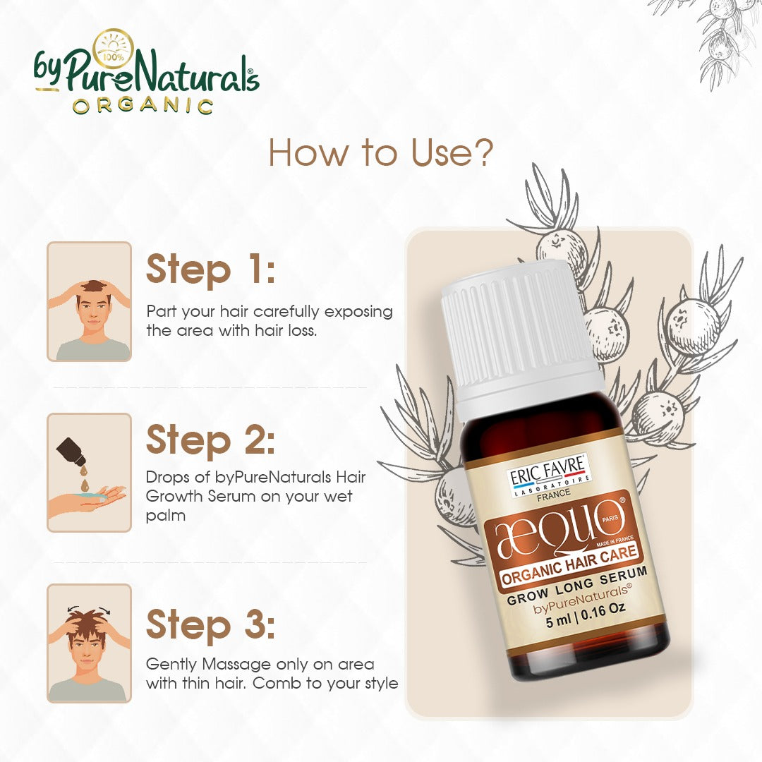 Aequo Organic Hair Growth Serum