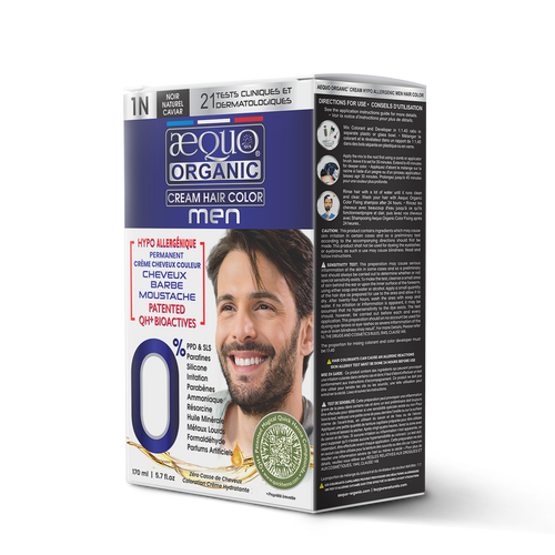 Aequo Organic Cream  Hair Colour for Men ( 170ml)