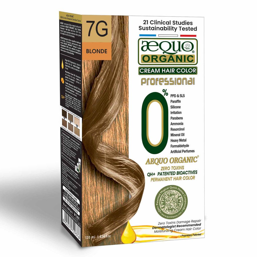 Aequo Organic Cream Hair Color Professional Pack- 120ml