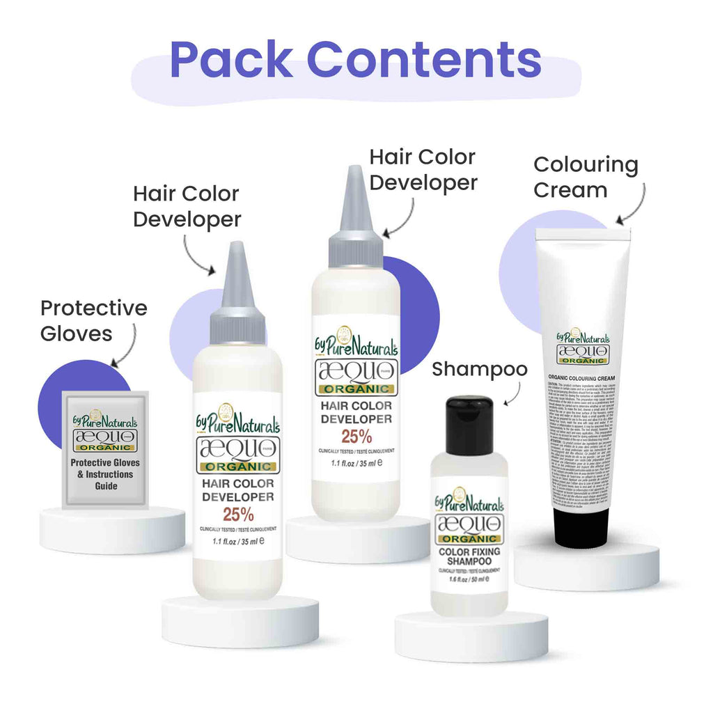 Aequo Organic Cream  Hair Colour for Men ( 170ml)