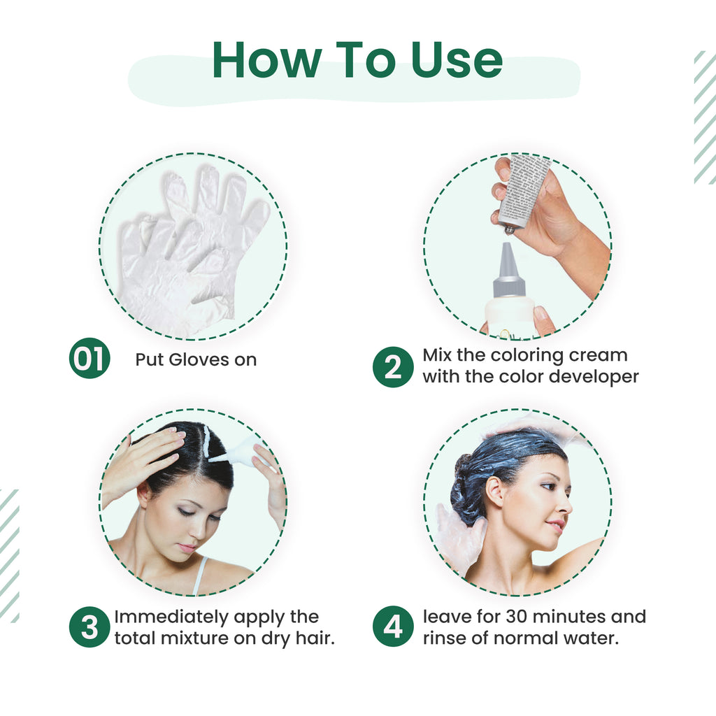 Aequo Organic Cream Hair Color Professional Pack- 120ml