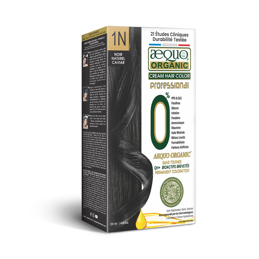 Aequo Organic Cream Hair Color Salon Pack- 120ml