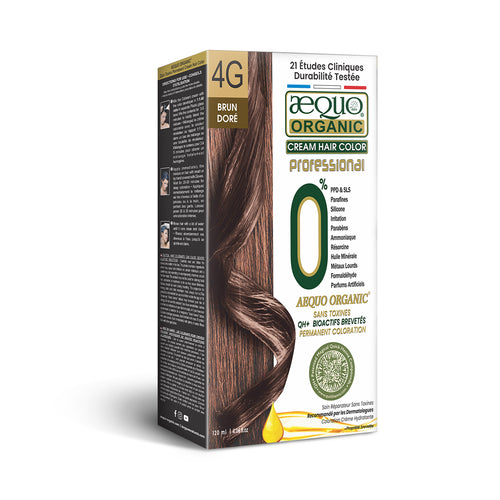 Aequo Organic Cream Hair Color Salon Pack- 120ml