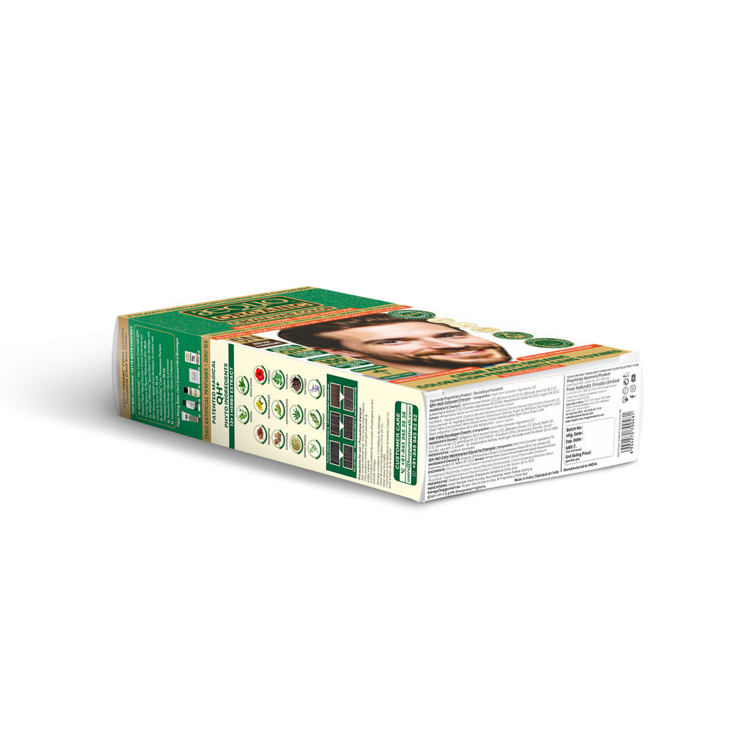 Aequo Organic Cream Hair Color Value Pack- 115ml- 5N Light Brown