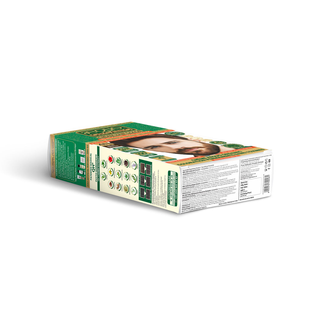 Aequo Organic Cream Hair Color Value Pack- 115ml- 4N Medium Brown
