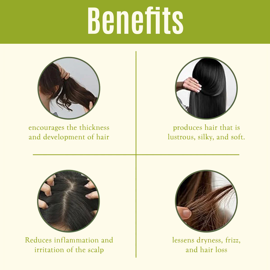 QH+ Henna Gel for Hair – 100% Natural