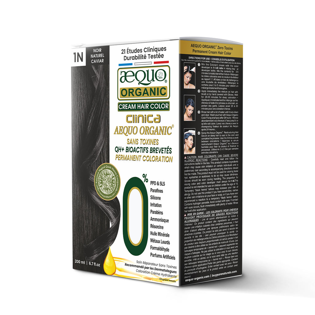 Aequo Organic Zero Toxins Clinica Cream Hair Color (200ml)