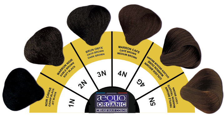 Aequo Organic Cream Hair Colour for Men- 170ml- 1N Jet Black