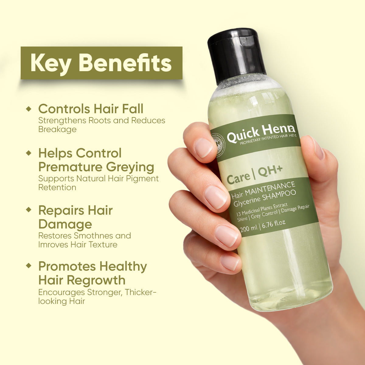 QH+ Hair Maintenance Shampoo -200ml