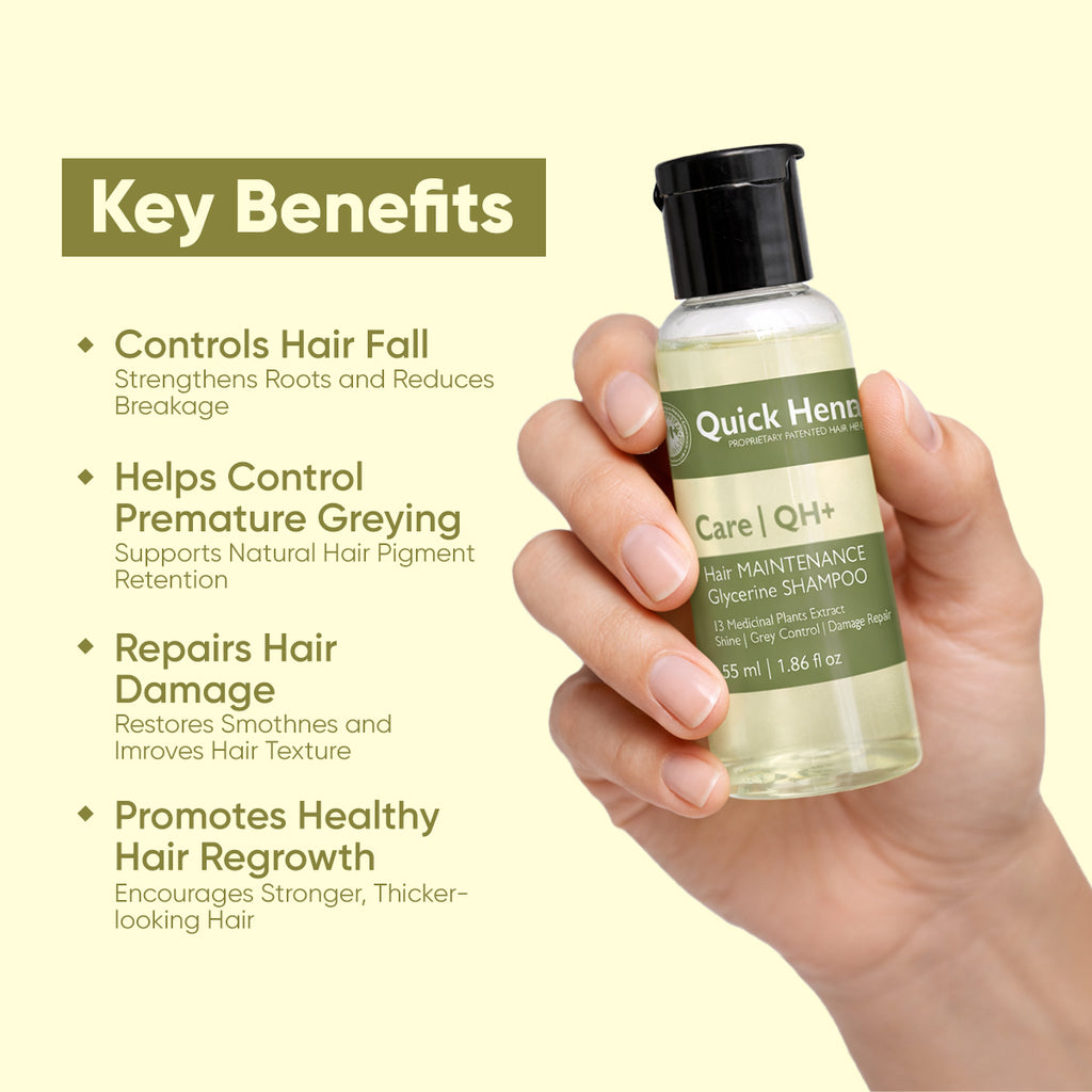 QH+ Hair Maintenance Glycerin Shampoo- 55ml