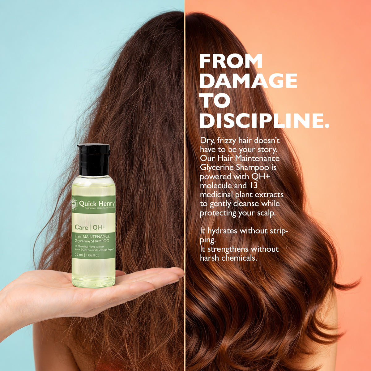 QH+ Hair Maintenance Shampoo -55ml