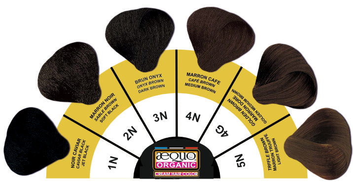 Aequo Organic Cream Hair Color for Women- 170ml- 2N Soft Black