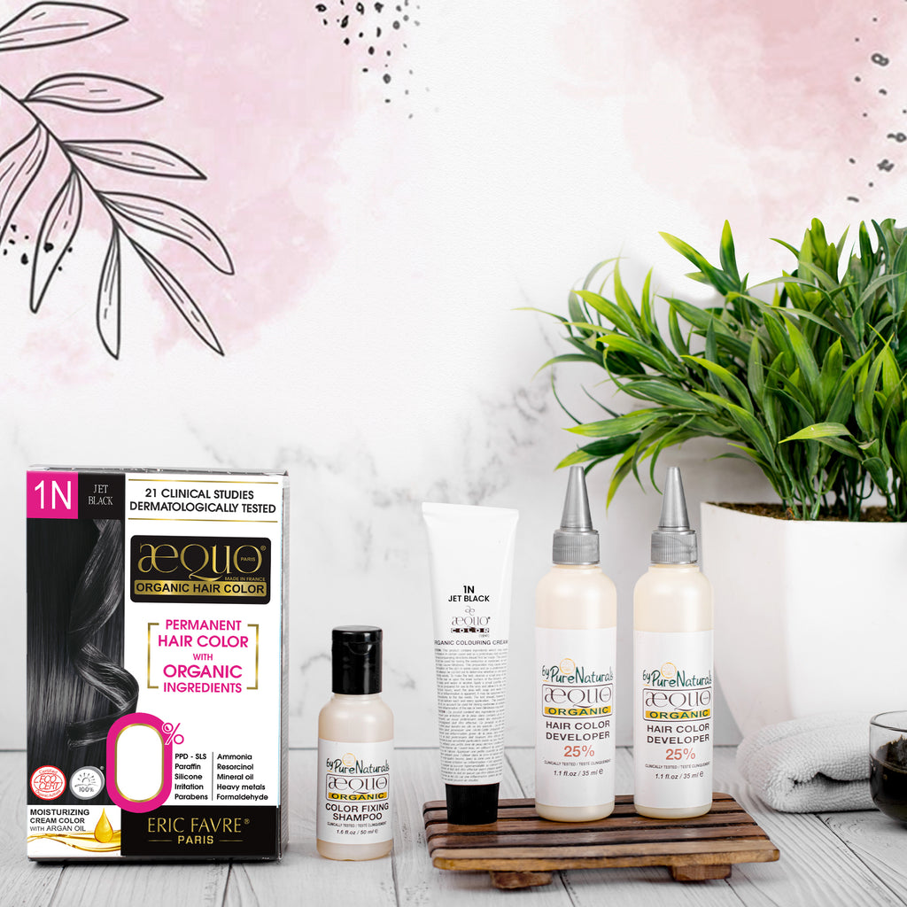 Aequo Organic Cream Hair Colour for Women- 170ml